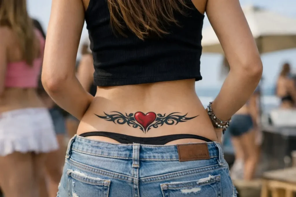 Deréktetoválás újra divatban: miért tér vissza a 2000-es évek trendje